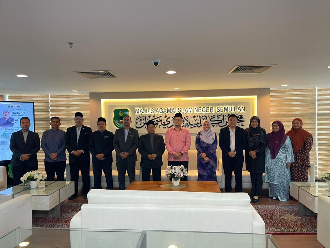 Kunjungan Hormat Pengarah Jabatan Bantuan Guaman Negeri Sembilan ke Majlis Agama Islam Negeri Sembilan (MAINS)